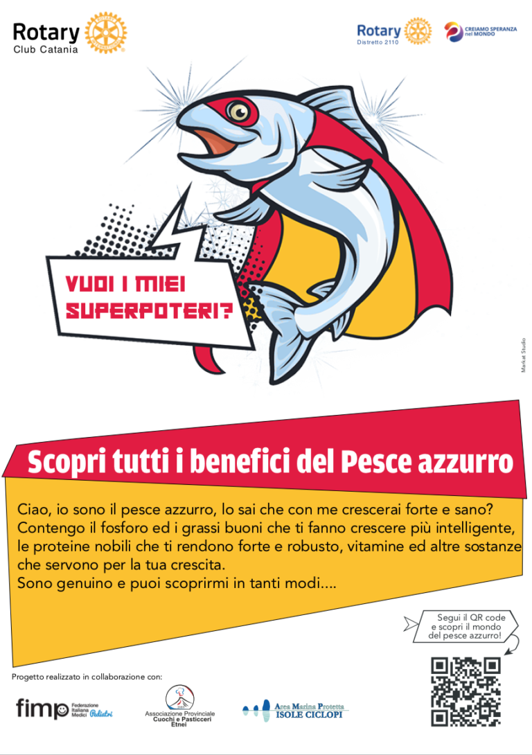 Progetto Pesce Azzurro, consegna delle locandine